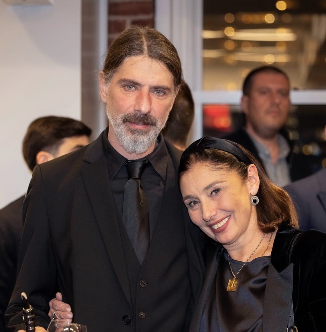Iliko and Nino Sukhishvili Jr. at a gala reception